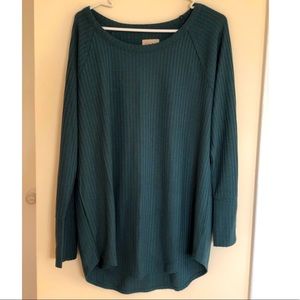 Like new Chaser waffle knit long sleeve tunic